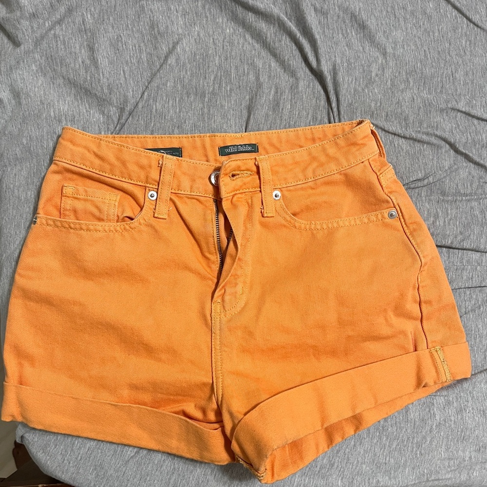Orange Wild Fable Denim short